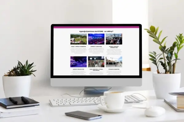 <p>Strona internetowa dla starSTONE &ndash; agencja eventowa i organizacja imprez</p>
