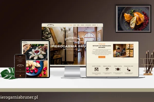 <p>Strona internetowa dla Pierogarni Bruner &ndash; restauracja w sercu Olsztyna</p>
